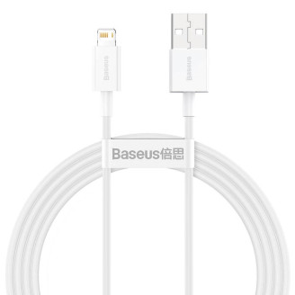 Кабель Baseus Superior Fast Charging USB-Lightning, 1.5м White (CALYS-B02)