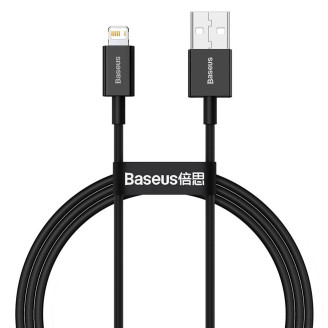 Кабель Baseus Superior Fast Charging USB-Lightning, 2м Black (CALYS-C01)