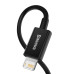 Кабель Baseus Superior Fast Charging USB-Lightning, 2м Black (CALYS-C01)