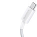 Кабель Baseus Superior Fast Charging USB-microUSB, 2м White (CAMYS-A02)