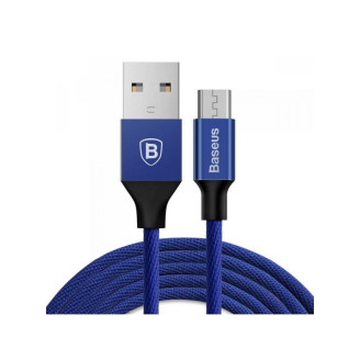 Кабель Baseus Yiven USB-microUSB, 1.5м Blue (CAMYW-B13)