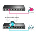 Коммутатор TP-Link TL-SG1210MPE (9хGE PoE+, 1xSFP/GE, 1xGE, max PoE 123W, EasySmart)