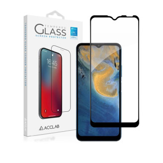 Защитное стекло ACCLAB Full Glue для ZTE Blade A71 Black (1283126515729)