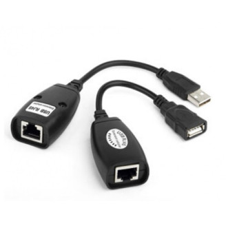 Удлинитель Voltronic USB 2.0 сигнала по F/UTP до 50 метров, RJ-45 to AM + RJ-45 (YT-EC USB-RJ-45/M+RJ-45/08517)