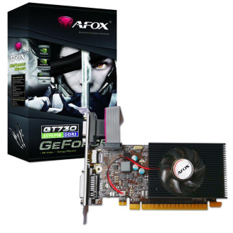 Видеокарта GF GT 730 4GB GDDR3 Afox (AF730-4096D3L8)