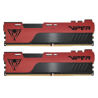 Модуль памяти DDR4 2x16GB/2666 Patriot Viper Elite II Red (PVE2432G266C6K)