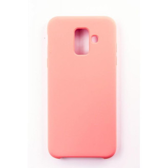 Чeхол-накладка Dengos Back Cover Silicon для Samsung Galaxy A6 (2018) SM-A600 Pink (DG-BCS-16)