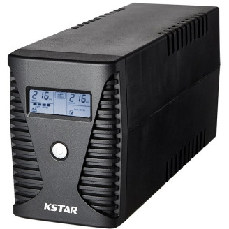 ИБП KSTAR UA60, Lin.int., AVR, 2 x Schuko, пластик