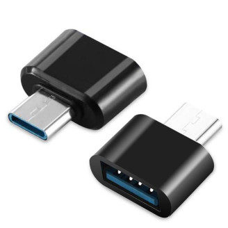 Адаптер XoKo AC-040 USB-USB Type-C Black (XK-AC040-BK)