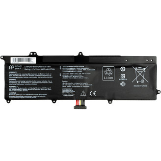 АКБ PowerPlant для ноутбука Asus VivoBook S200E Series (C21-X202) 7.4V 5000mAh (NB430888)