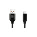 Кабель REAL-EL Premium Fabric USB - micro USB (M/M), 2 м, Black (EL123500048)