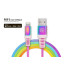 Кабель REAL-EL USB - Lightning (M/M), 1 м, Rainbow (EL123500051)