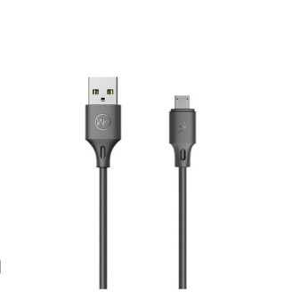 Кабель WK WDC-092m 2,1А USB-MicroUSB, 2м Black