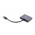 Адаптер-переходник Maxxter USB - HDMI+VGA (M/F), Grey (V-AM-HDMI-VGA)