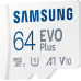 Карта памяти MicroSDXC  64GB UHS-I Class 10 Samsung Evo Plus R130/W130MB/s + SD-адаптер (MB-MC64KA/RU)