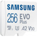 Карта памяти MicroSDXC 256GB UHS-I Class 10 Samsung Evo Plus R130/W130MB/s + SD-адаптер (MB-MC256KA/RU)