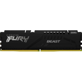 Модуль памяти DDR5 16GB/5200 Kingston Fury Beast Black (KF552C40BB-16)