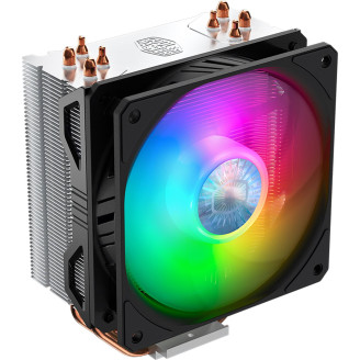 Кулер процессорный CoolerMaster Hyper 212 ARGB (RR-2V2L-18PA-R1), Intel:1200/1156/1155/1151/1150, AMD:AM4, 157x120x80.5, 4-pin