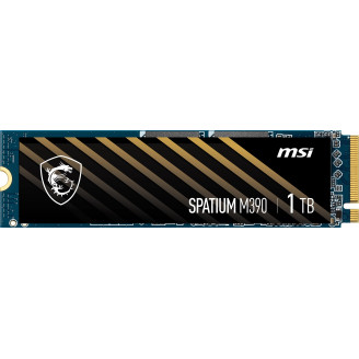 Накопитель SSD 1TB MSI Spatium M390 M.2 2280 PCIe 3.0 x4 NVMe 3D NAND TLC (S78-440L650-P83)