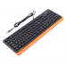 Клавиатура A4Tech Fstyler FKS10 Orange