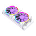 Система водяного охлаждения ID-Cooling Pinkflow 240 Diamond Purple, Intel: 2066/2011/1700/1200/1151/1150/1155/1156, AMD: AM5/AM4, 274x120x27 мм, 4-pin