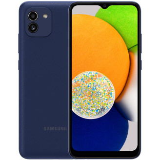 Смартфон Samsung Galaxy A03 SM-A035 4/64GB Dual Sim Blue_UA_