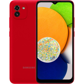 Смартфон Samsung Galaxy A03 SM-A035 4/64GB Dual Sim Red (SM-A035FZRGSEK)