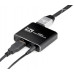 Адаптер Cablexpert HDMI - HDMI+USB+3.5 мм (F/F), Black (UHG-4K2-01)