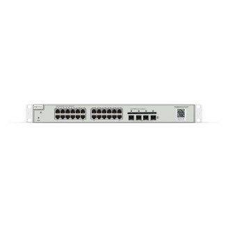 Коммутатор Ruijie Reyee RG-NBS5100-24GT4SFP (24xGE, 4xSFP, 19-inch Rack-mountable Stell Case, Static Routing, Ruijie Cloud, L2+)