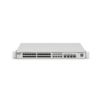 Коммутатор Ruijie Reyee RG-NBS5200-24SFP/8GT4XS (16xSFP, 8xSFP/GE, 4xSFP+, 19-inch Rack-mountable Stell Case, Static Routing, Ruijie Cloud, L2+)