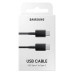 Кабель Samsung USB Type-C - USB Type-C, 1м, Black (EP-DA705BBRGRU)