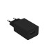 Сетевое зарядное устройство ColorWay (1USBx2A) Black (CW-CHS012CC-BK) + кабель USB Type-C