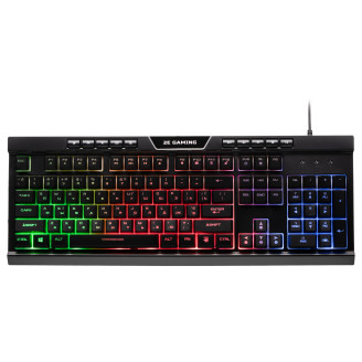 Клавиатура 2E Gaming KG300UB LED Ukr Black (2E-KG300UB)