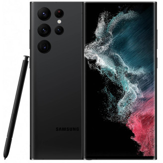 Смартфон Samsung Galaxy S22 Ultra 12/512GB Dual Sim Black (SM-S908BZKHSEK)