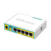 Маршрутизатор MikroTik RouterBOARD RB750UPr2 hEX PoE lite (1xFE WAN, 4xFE LAN, 1xUSB, PoE in, PoE out)