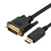 Кабель ProLogix (PR-DP-DVI-P-04-30-3m) DisplayPort-DVI  М/М,V1.2, 3м_бн