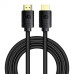 Кабель Baseus Cafule HDMI - HDMI, 2м, Black (CAKGQ-K01)