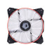 Вентилятор ID-Cooling SF-12025-R, 120x120x25мм, 4-pin PWM, черный с красным Bulk