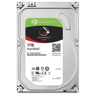 Накопитель HDD SATA 1.0TB Seagate IronWolf NAS 5900rpm 64MB (ST1000VN002)