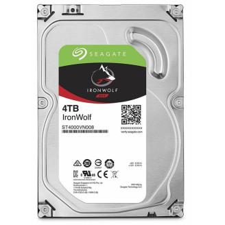 Накопитель HDD SATA 4.0TB Seagate IronWolf NAS 5900rpm 64MB (ST4000VN008)