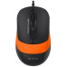 Мышь A4Tech FM10 Black/Orange