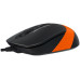 Мышь A4Tech FM10 Black/Orange