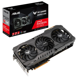 Видеокарта AMD Radeon RX 6800 16GB GDDR6 TUF Gaming OC Asus (TUF-RX6800-O16G-GAMING)