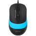 Мышь A4Tech FM10 Black/Blue