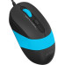 Мышь A4Tech FM10 Black/Blue