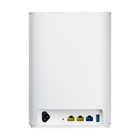 Wi-Fi Mesh система Asus ZenWiFi AX Hybrid (XP4) 2pk White (90IG05T0-BM9110) (WiFi6, AX1800, Qualcomm, 1xGE WAN, 2xGE LAN, 1xUSB 3.2, AiMesh, антенны: 4)