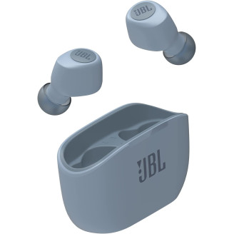 Bluetooth-гарнитура JBL Wave Vibe 100 TWS Blue (JBLW100TWSBLU)