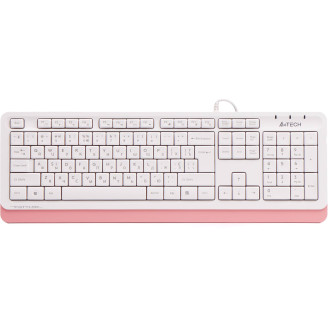 Клавиатура A4Tech FK10 Ukr Pink USB