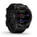 Смарт-часы Garmin Fenix 7X Sapphire Solar Black DLC Titanium with Black Band (010-02541-22)