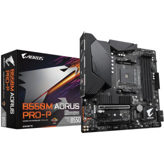 Материнская плата Gigabyte B550M Aorus Pro-P Socket AM4